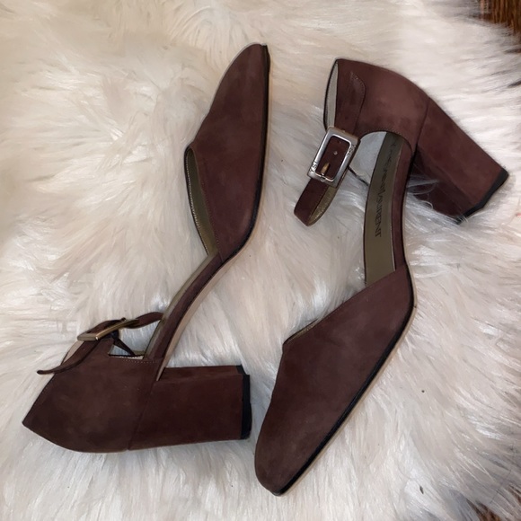 Yvessaintlaurent Prisca mud suede shoes.🔥 - Picture 4 of 11